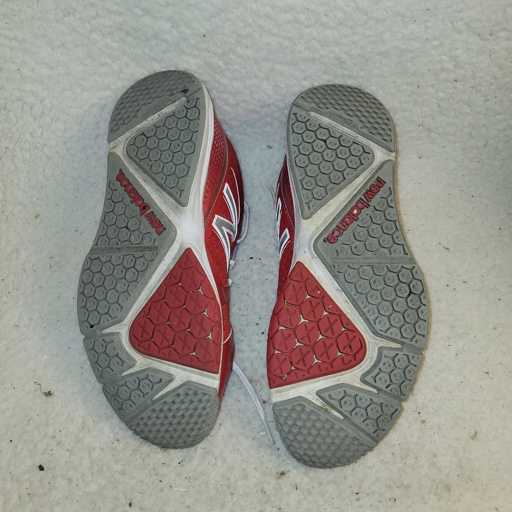 New Balance MX997RW Men's Running Shoes Red White Size 10 D Athletic Trainer...‎